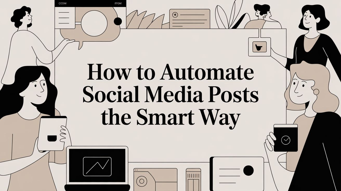 How to Automate Social Media Posts the Smart Way