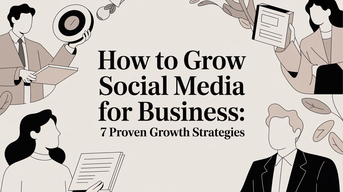 How to grow social media for business: 7 proven growth strategies