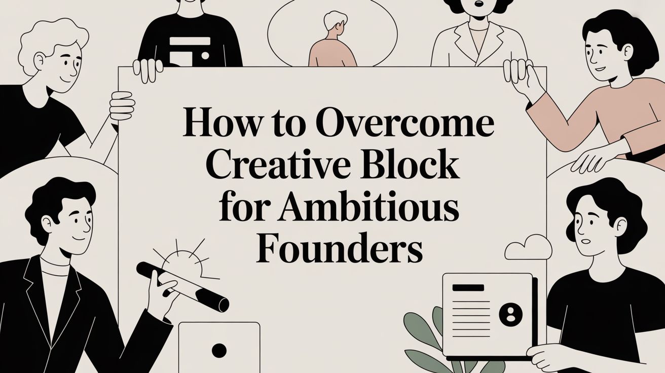 How to Overcome Creative Block for Ambitious Founders