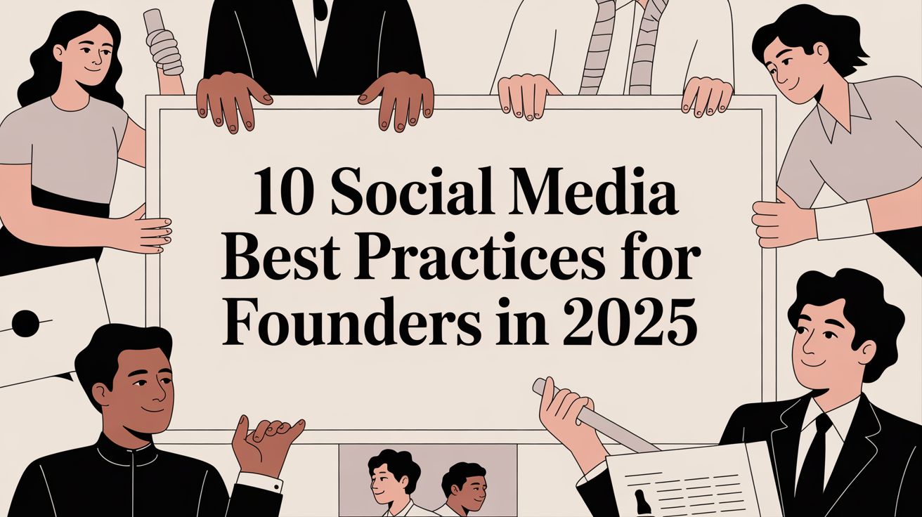10 Social Media Best Practices for Founders in 2025