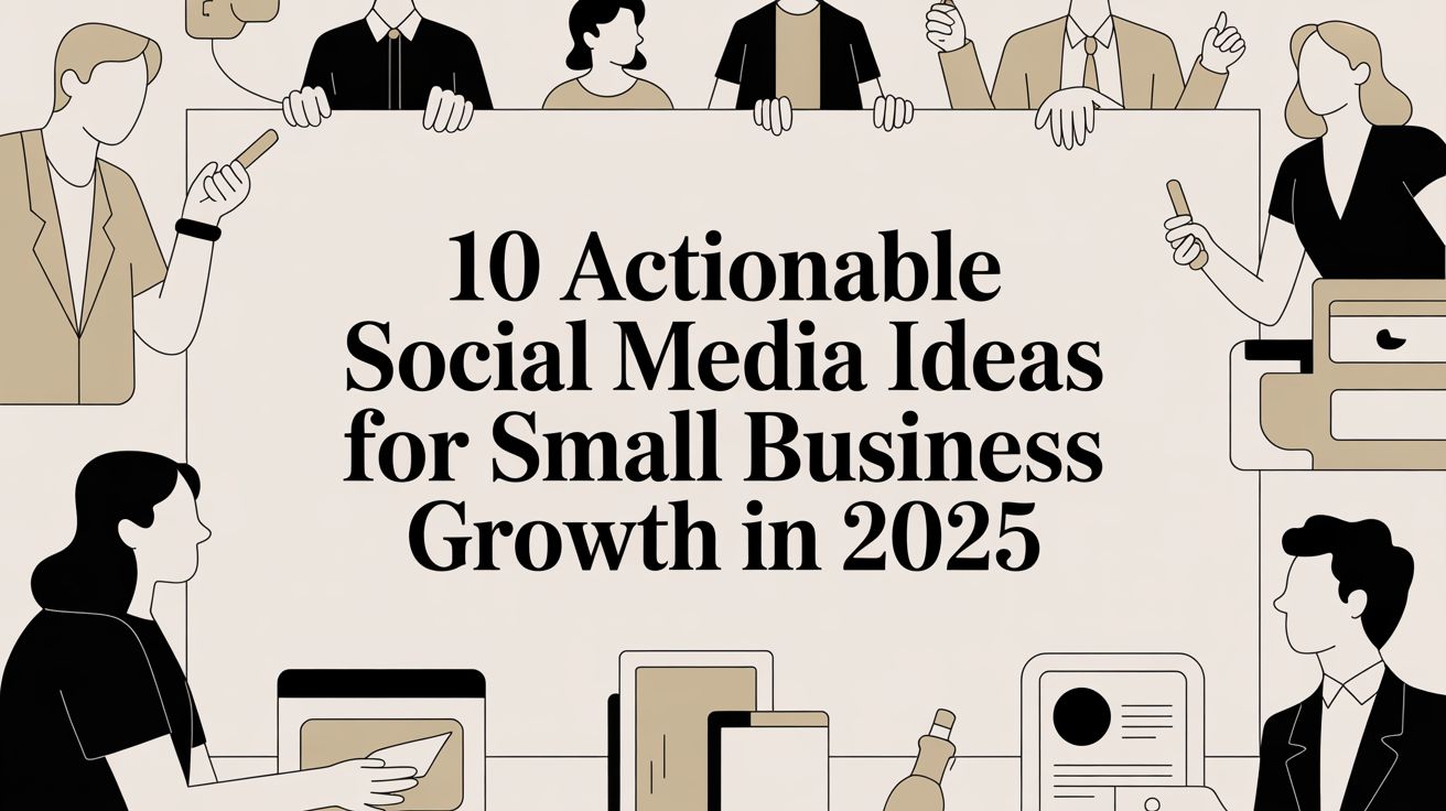 10 Actionable Social Media Ideas for Small Business Growth in 2025