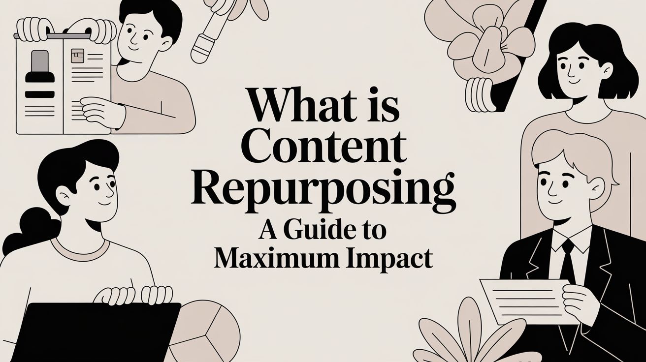 What Is Content Repurposing a Guide to Maximum Impact