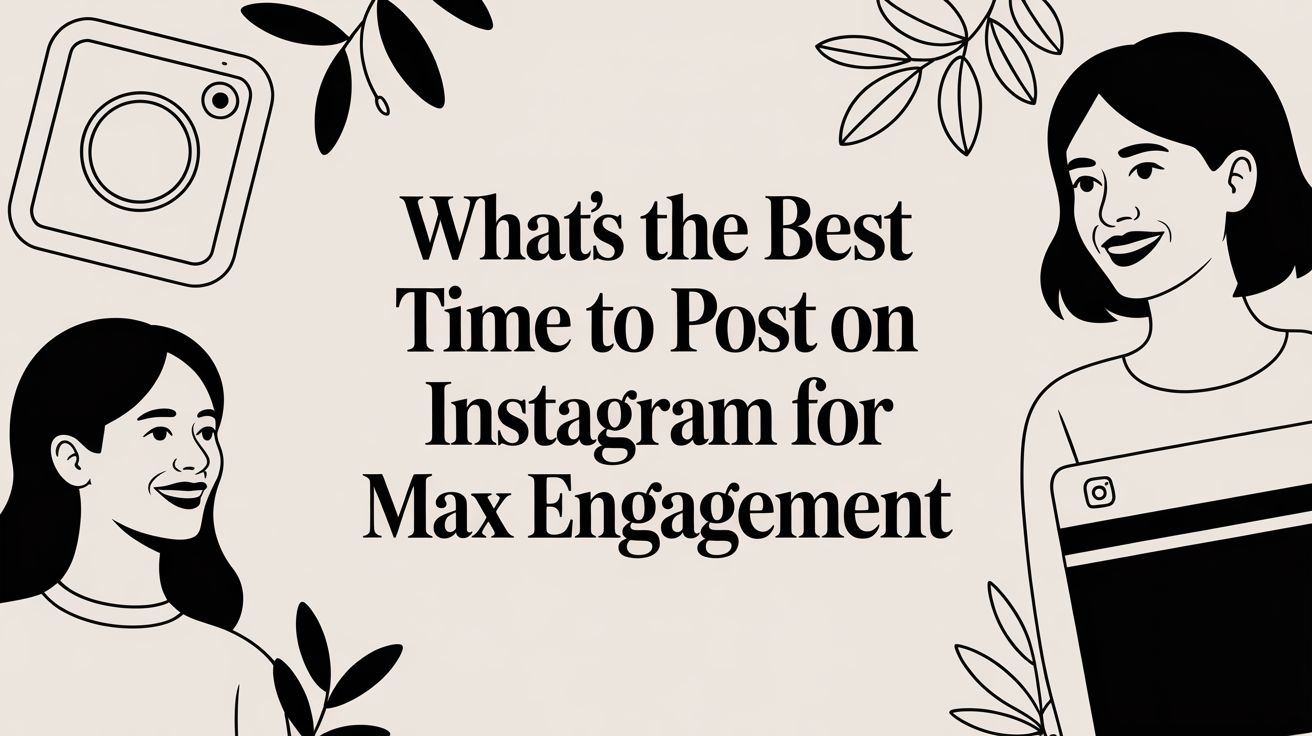 Whats the Best time to post on Instagram for Max Engagement