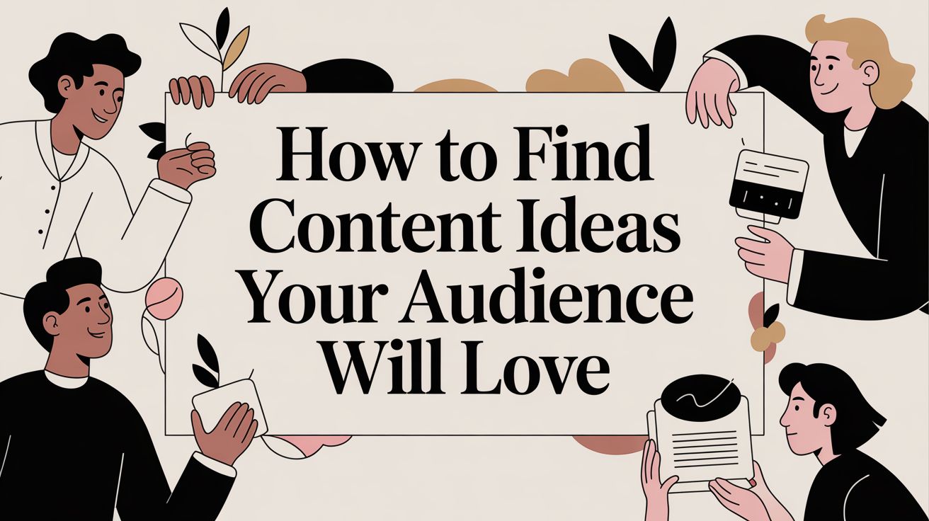 How to Find Content Ideas Your Audience Will Love