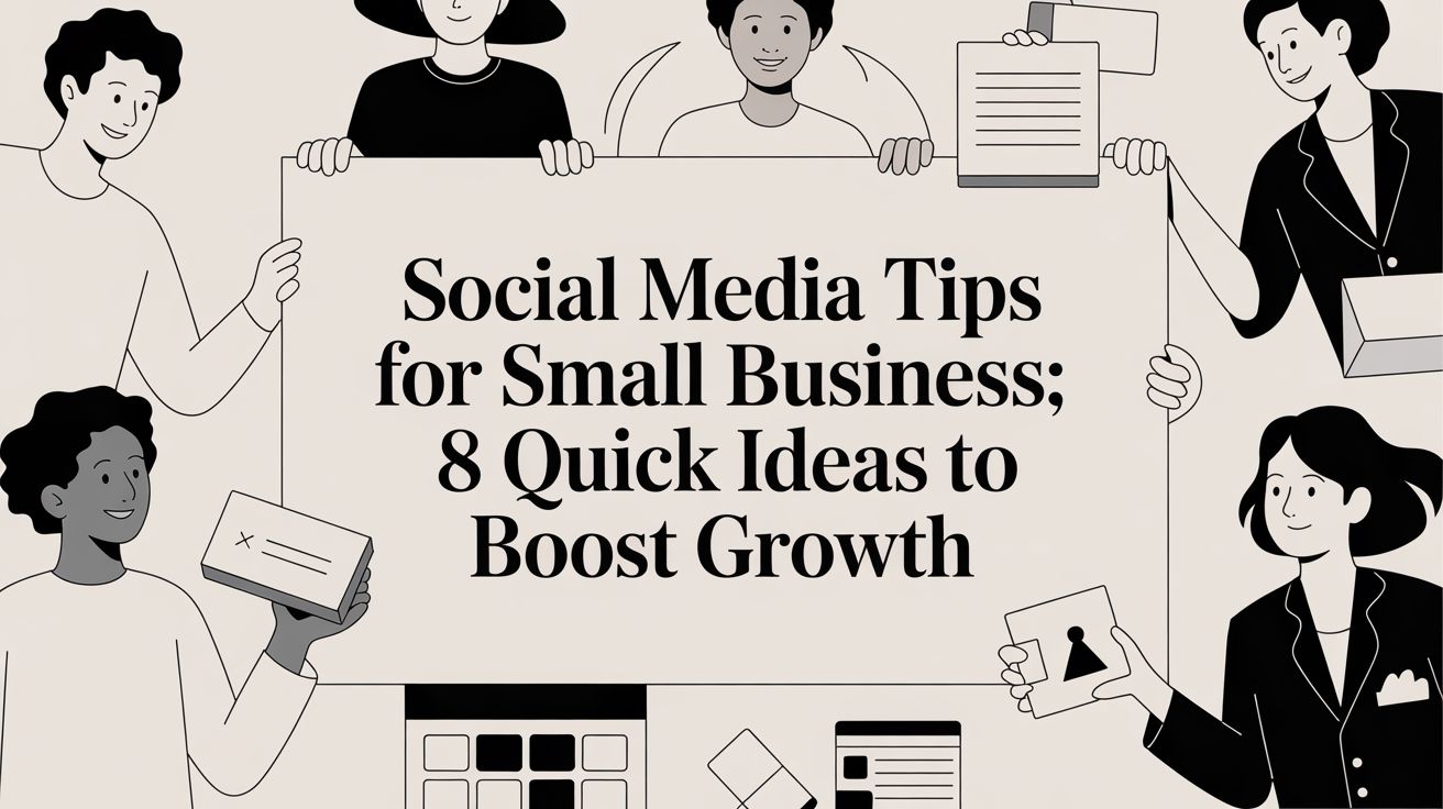 Social media tips for small business: 8 quick ideas to boost growth