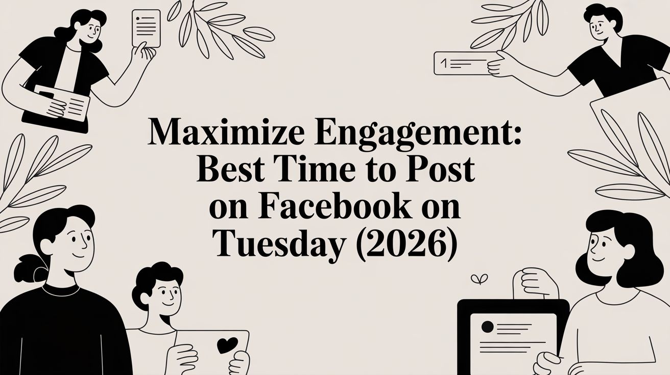 Maximize Engagement: Best Time to Post on Facebook on Tuesday (2026)