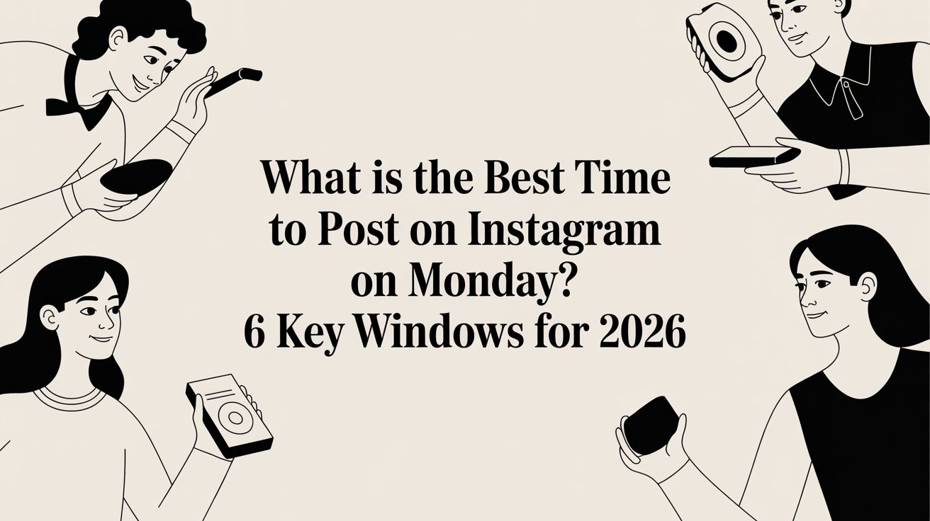 What Is the Best Time to Post on Instagram on Monday? 6 Key Windows for 2026