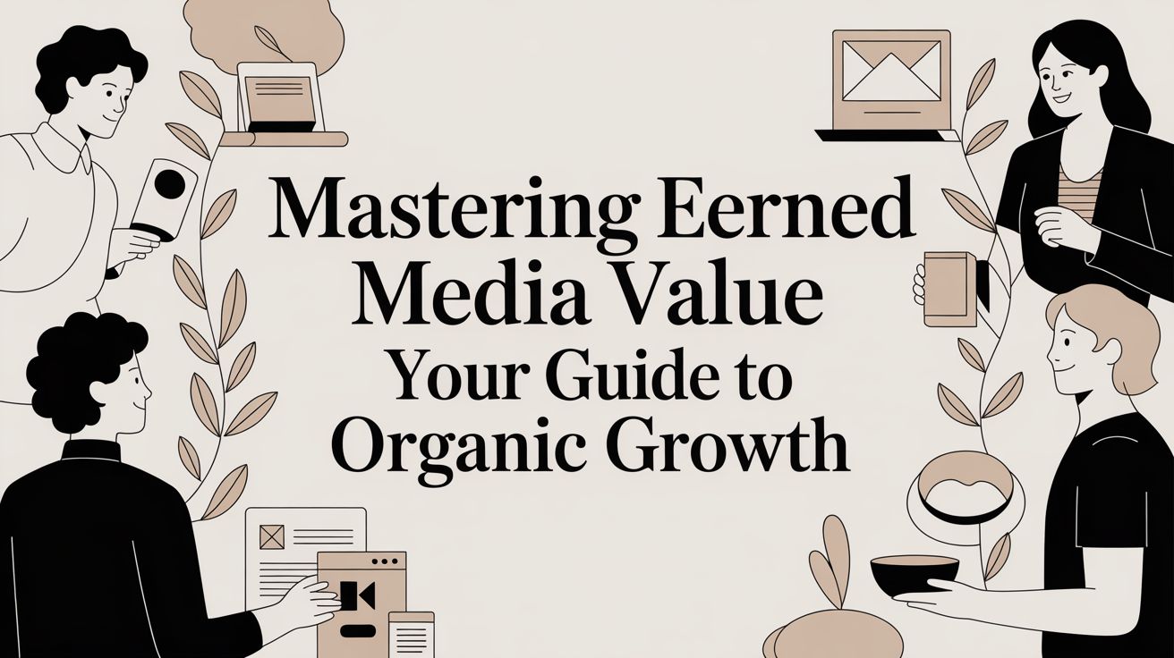Mastering Earned Media Value Your Guide to Organic Growth