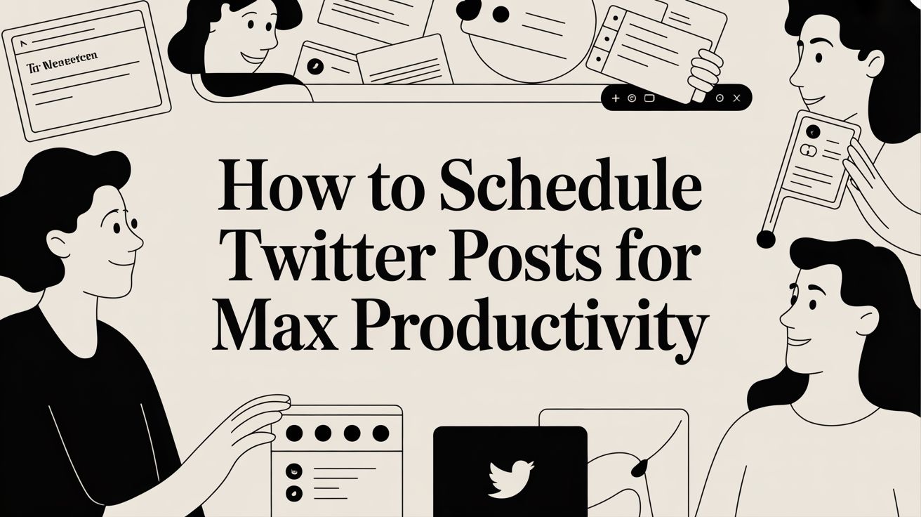 How to Schedule Twitter Posts for Max Productivity